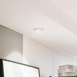 Arcchio LED downlight Zarik, biały, 4000K