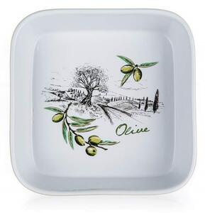 Banquet Ceramiczna miska do zapiekania OLIVES, 17,5 x 17,5 x 5 cm