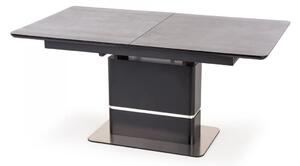 EMWOmeble MARTIN stół rozkładany blat - ciemny popiel, noga - czarny (3p=1szt)