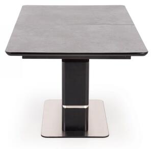 EMWOmeble MARTIN stół rozkładany blat - ciemny popiel, noga - czarny (3p=1szt)