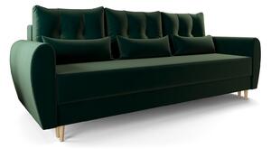 Zielona sofa rozkładana P9-T02