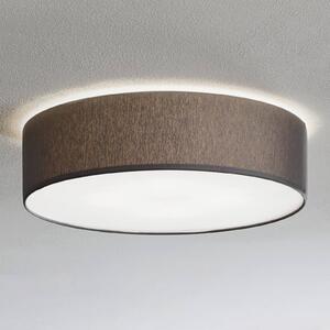 TK Lighting Lampa sufitowa Rondo, szara Ø 45 cm