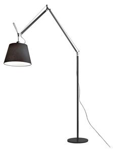 Artemide - Tolomeo Mega Lampa Podłogowa Ø320 Czarna Satyna/Czarna