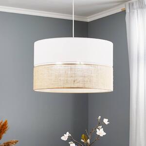 TK Lighting Żyrandol Linobianco z jutą