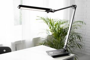 Lampa biurkowa kreślarska LED szara CRAFT