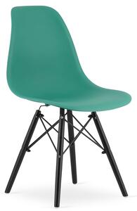 Zielone krzesło nowoczesne - Naxin 3X
