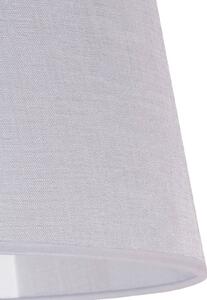 Duolla Klosz Classic L do lamp podłogowych, biały/przezroczysty