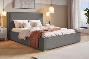 Dwuosobowe łóżko z pojemnikiem 140x200 Eger 3X - 36 kolorów