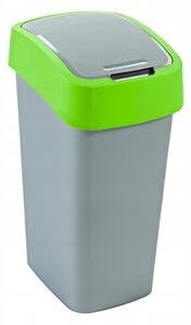 Kosz na śmieci Curver Flip Bin 25L, zielony