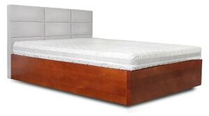 Łóżko drewniane Paradise Plus : Rozmiar - 100x200, Pojemnik na pościel - Tak, Rodzaj drewna - Olcha, Wybarwienie drewna - Olcha naturalna