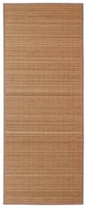 Mata bambusowa na podłogę, 160x230 cm, brązowa