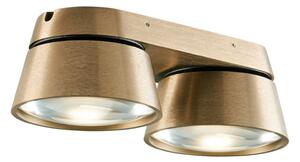 Lampa Sufitowa LIGHT-POINT, Vantage 2, ściemnialny, złoty | mosiężny, salon, aluminium, design