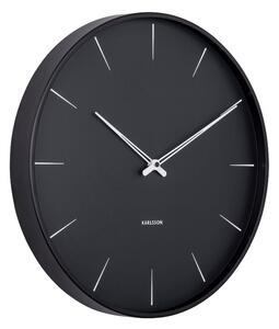 Karlsson KA5834BK Stylowy zegar ścienny, 40 cm