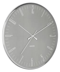 Karlsson KA5754GY Stylowy zegar ścienny, 40 cm