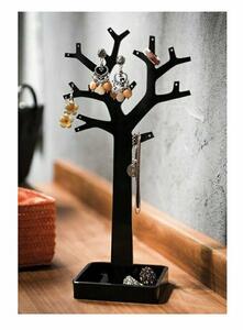 Compactor Stojak na biżuterię w kształcie drzewa, czarny