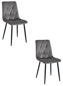 Krzesło Szary Designerski Modny Do Łazienki