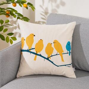 Poszewka na poduszkę Luxury Songbird, 45 x 45 cm