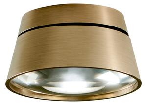 Lampa Sufitowa LIGHT-POINT, Vantage 1+, ściemnialny, złoty | mosiężny, salon, aluminium, design