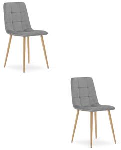 Krzesło Szary Modny Stylowy Modny Design
