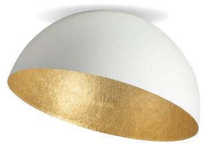 SIGMA Lampa sufitowa Sfera, Ø 50 cm, biała/złota