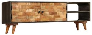 Szafka pod telewizor, lite drewno mango, 140 x 30 x 45 cm