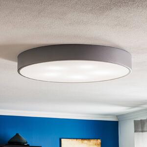TEMAR LIGHTING Lampa sufitowa Cleo 600, Ø 60 cm szara