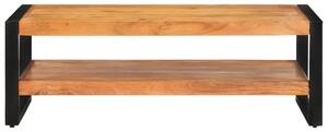 Stolik kawowy, 120 x 60 x 40 cm, lite drewno akacjowe