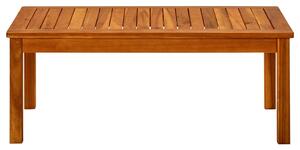 Ogrodowy stolik kawowy, 90x50x36 cm, lite drewno akacjowe