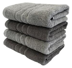 Ręcznik Classic ciemnoszary, 30 x 50 cm, 30 x 50 cm