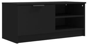 Szafka pod telewizor, czarna, 80x35x36,5 cm
