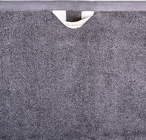 Ręcznik kąpielowy Darwin ciemnoszary, 70 x 140 cm, 70 x 140 cm