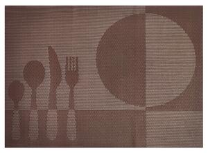 Podkładka stołowa Food brązowy, 30 x 45 cm, zestaw 4 szt