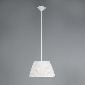 Lampa wisząca Retro biała 35 cm - Plisse Oswietlenie wewnetrzne