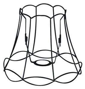 Metalowy klosz czarny 25/21 - Granny Frame