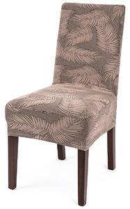 Elastyczny pokrowiec na krzesło Comfort Plus Feather, 40 - 50 cm, komplet 2 szt