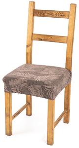 Elastyczny pokrowiec na siedzisko na krzesło Comfort Plus Feather, 40 - 50 cm, komplet 2 szt