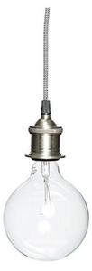 Lampa Wisząca Hübsch, szary, salon, metal