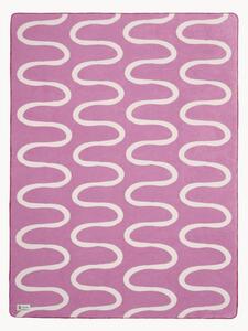 Dwustronny koc z bawełny Swirl