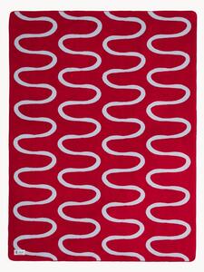 Dwustronny koc z bawełny Swirl
