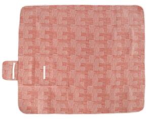 Koc piknikowy 130 x 150 cm, różowy