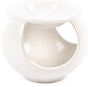 Ceramiczna lampa aromatyczna Sole, 10 x 12 x 10cm, biały