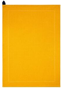 Ścierka kuchenna Heda ciemnoniebieski / żółty, 50 x 70 cm, komplet 2 szt