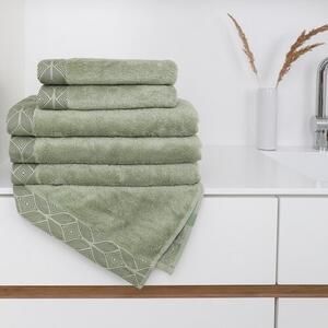 Matějovský Ręcznik kąpielowy Beech jasnozielony, 70 x 140 cm, 70 x 140 cm