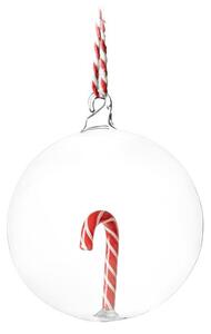 Szklana ozdoba świąteczna 8 cm Candy Cane – Sass & Belle