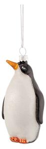 Szklana ozdoba świąteczna 6 cm King Penguin – Sass & Belle