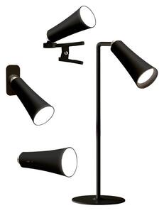 Czarna lampa stołowa LED (wysokość 47,5 cm) 4in1 – Brandani