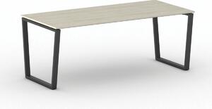 Stół konferencyjny PRIMO IMPRESS 2000 x 900 x 750 mm, dąb naturalny