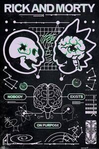 Plakat, Obraz Rick and Morty - Classickal