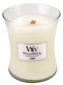 Świeca zapachowa Linen WoodWick średni wazon