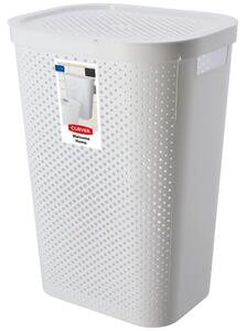 Kosz z pokrywą Curver Infinity 60L biały
